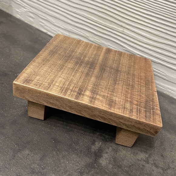 Handmade Rustic Wood Riser - Picture 2 of 3
